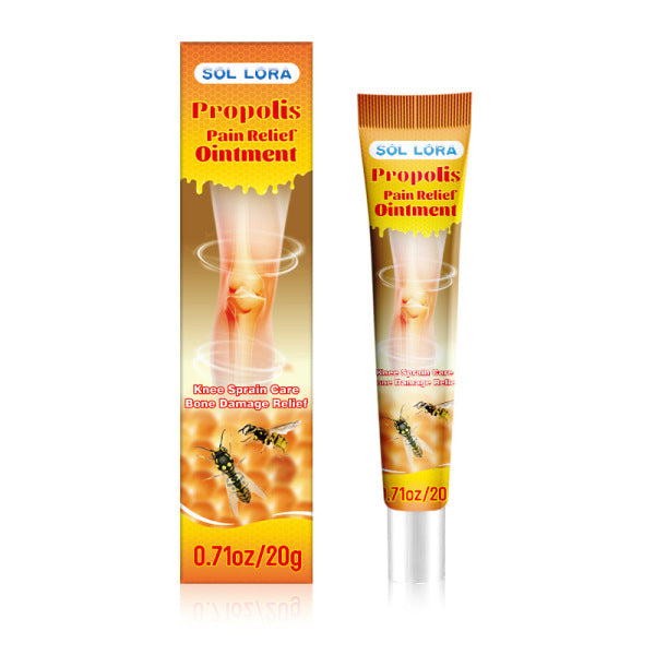 SOL LORA bee venom joint care gel body massage cream relieve knee lumbar shoulder neck muscles and bones pain